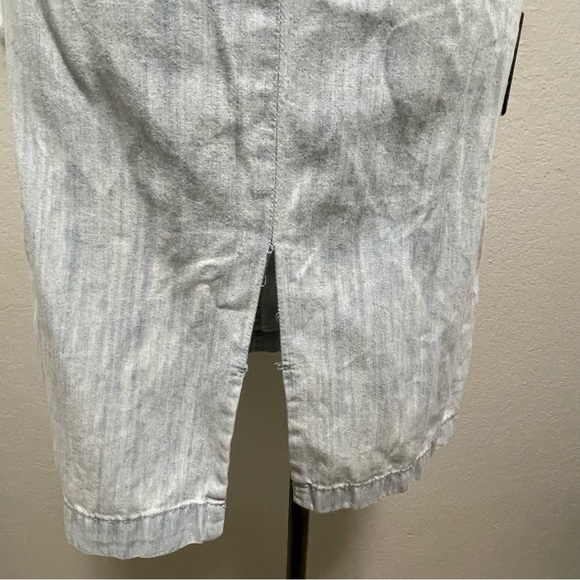 Calvin Klein Jeans Chambray Blue Sleeveless above the knee  dress size small - Picture 6 of 7